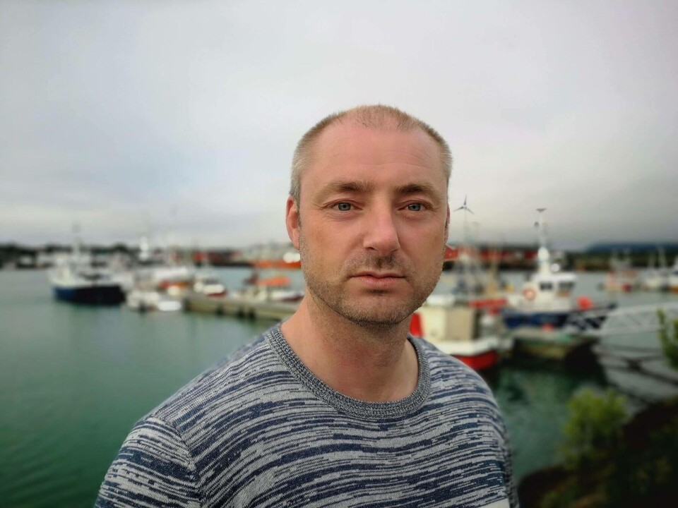 Administrerende direktør i Sjømatbedriftene, Robert Eriksson forteller at han har klare forventinger til Siv Jensen. Foto: Håvard Holmøy. Administrerende direktør i Sjømatbedriftene, Robert Eriksson forteller at han har klare forventinger til Siv Jensen. Foto: Håvard Holmøy.
