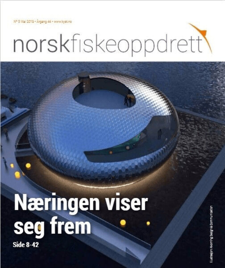 Norsk Fiskeoppdrett nr 5 2019.