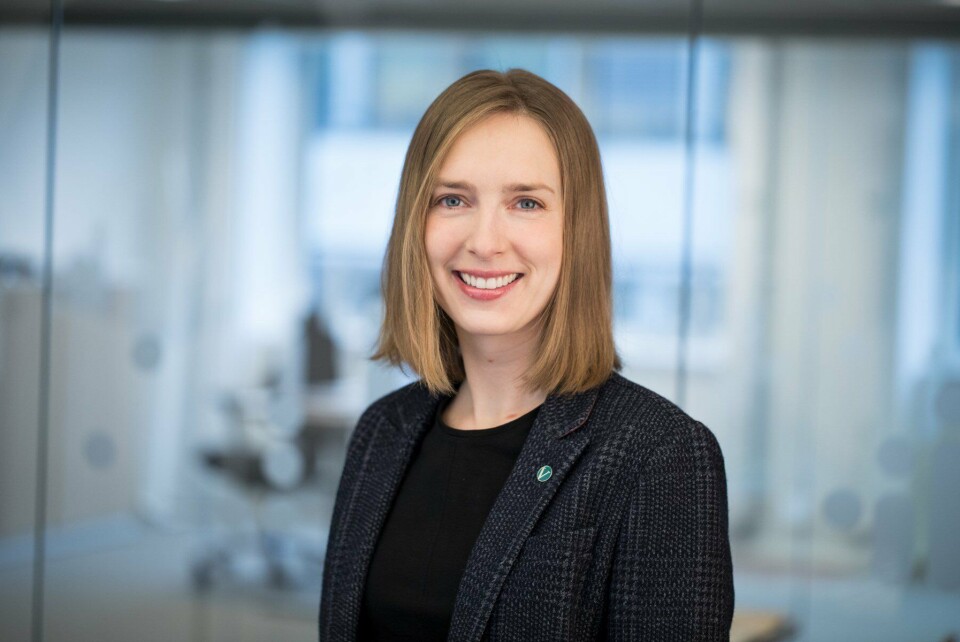 Næringsminister Iselin Nybø. Foto: NFD.