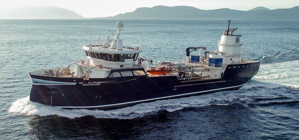 «Ronja Explorer» har en lengde på 69,96 og en bredde på 17,80 meter. Foto: Aas Mekaniske Verksted/