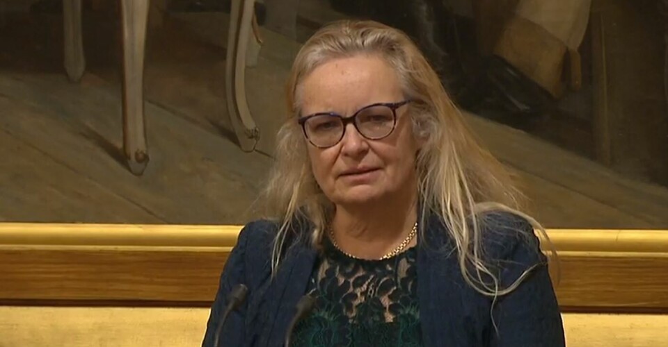 Stortingsrepresentant Ruth Grung (AP) er kritisk til sammensettningen av lakseskattutvalget. Foto: Stortinget