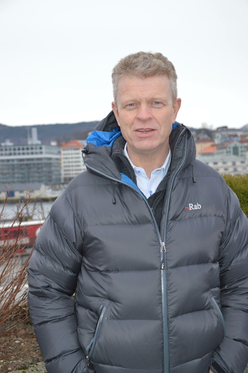 Cato Lyngøy gründer av Hauge Aqua. Foto: Therese Soltveit