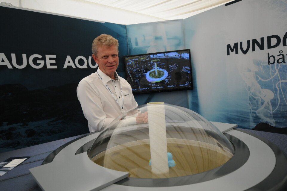 Cato Lyngøy har tidligere uttalt at han tror det vil gå raskere å få realisert 'egget' i storskala med Marine Harvest som aktiv medspiller. Foto: Pål Mugaas Jensen.