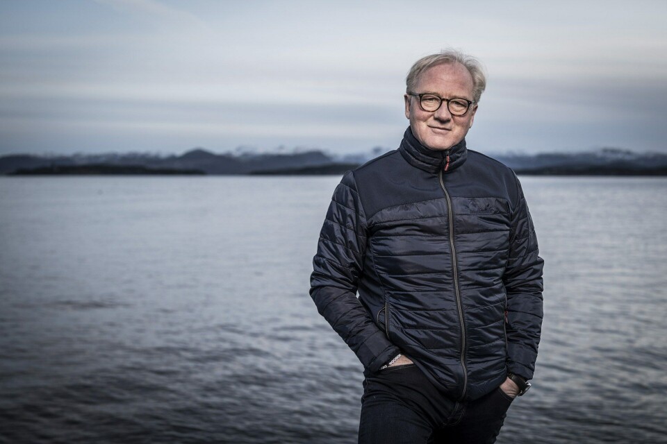 Benchmarks konsernsjef, Trond Williksen, forteller de har startet å selge det nye lusemiddelet, Ectosan, med det tilhørende rensesystemet CleanTreat. Foto: Benchmark Benchmarks konsernsjef, Trond Williksen, forteller de har startet å selge det nye lusemiddelet, Ectosan, med det tilhørende rensesystemet CleanTreat. Foto: Benchmark