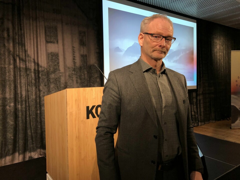 Tom Jarle Bjørkly, daglig leder i Mortenlaks. Foto: Ole Andreas Drønen