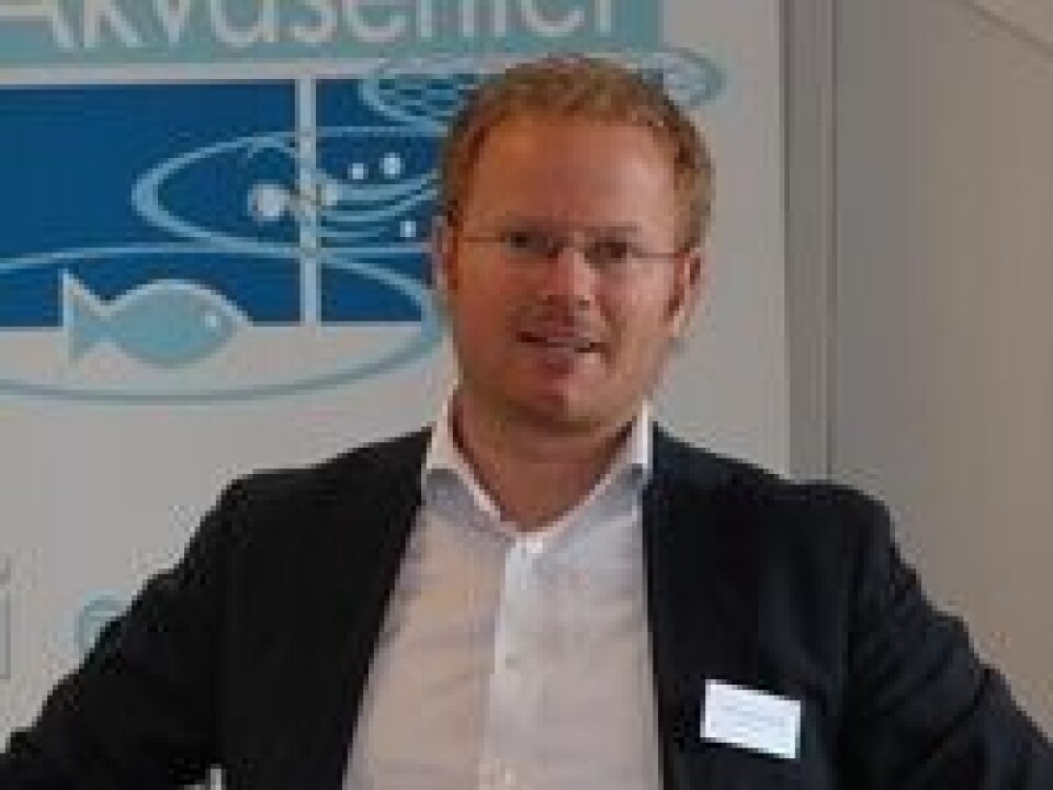 Anders Gjendemsjø Norne mener oppdretterne har en gylden anledning til å kutte i produksjonskostnadene. Foto: Henrik Wiedswang Horjen
