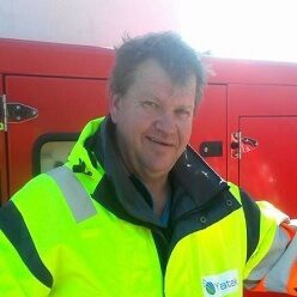 Øyvind Høie, daglig leder i Yatek sier 70 % av omsetningen til selskapet kommer fra notspylings-oppdrag. Foto: Yatek.