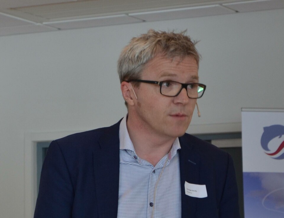 JIm Roger Nordly, daglig leder i Europharma. Foto: Linn Therese Skår Hosteland.