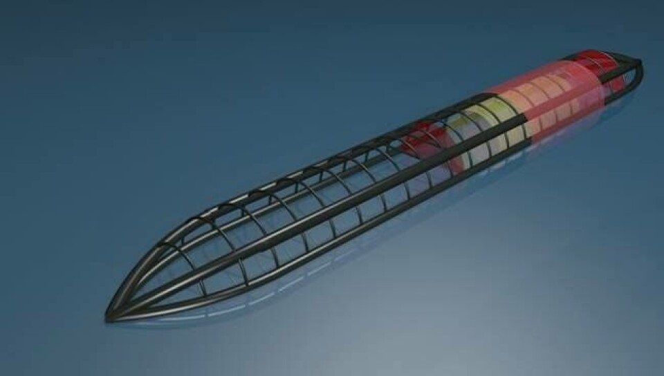 Gigante Offshores 'Supertankmerd'.Illustrasjon: Gigante offshore.