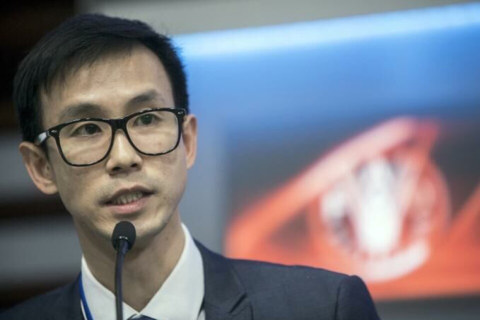 Dr. Panya Sae-Lim i Nofima presenterte hvordan avl i akvakultur i oppdrett kan bidra til økt matsikkerhet og redusert fattigdom hos en voksende befolkning i en tid med klimaendringer. Foto: FAO.