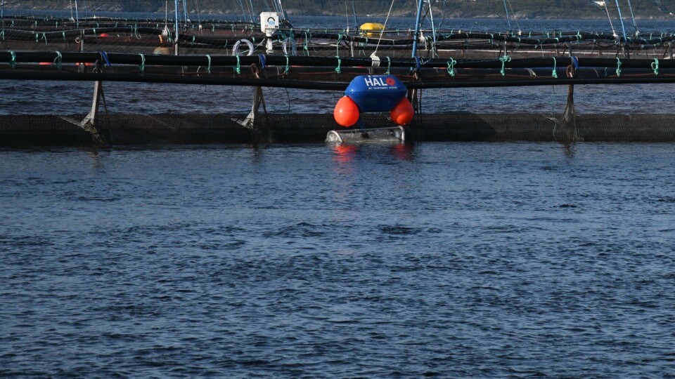 Illustrasjon av HALO-systemet. Foto: Aqua Robotics.