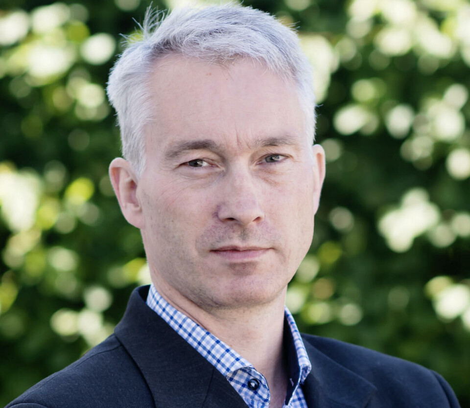 Are Kvistad kommunikasjonsdirektør i Sjømat Norge. Foto: Sjømat Norge.
