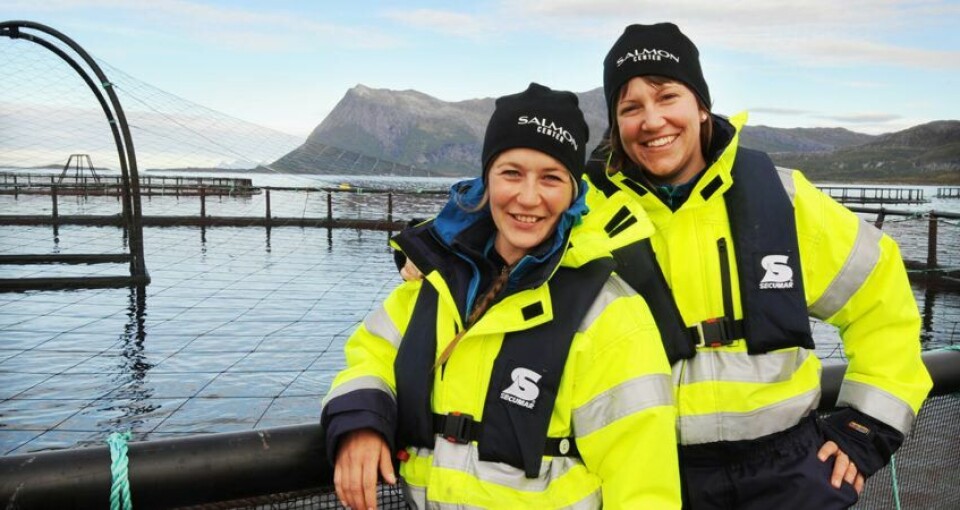 Lisa Fredriksen og Randi Busch Bøkestad. Foto: Trygve Førde.