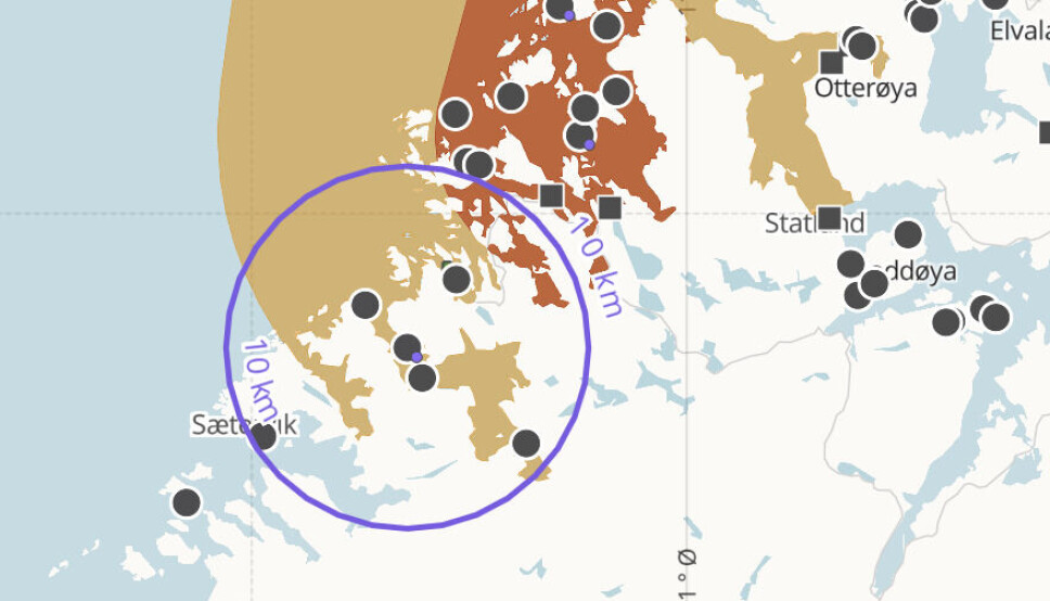 Utslakting for å tømme lokaliteten for fisk er allerede påbegynt på lokaliteten.