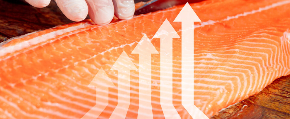Lakseprisen hopper oppover