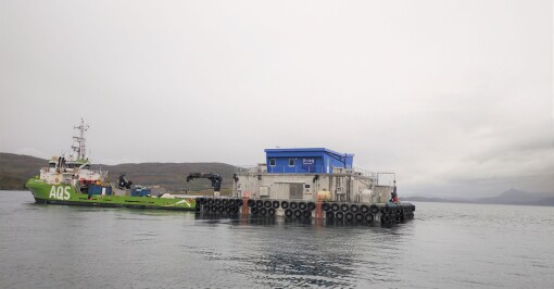 Ny fôrflåte overlevert til Grieg Seafood Finnmark