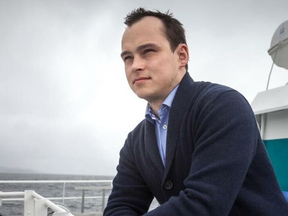 Stian Lernes, fagsjef for oppdrett