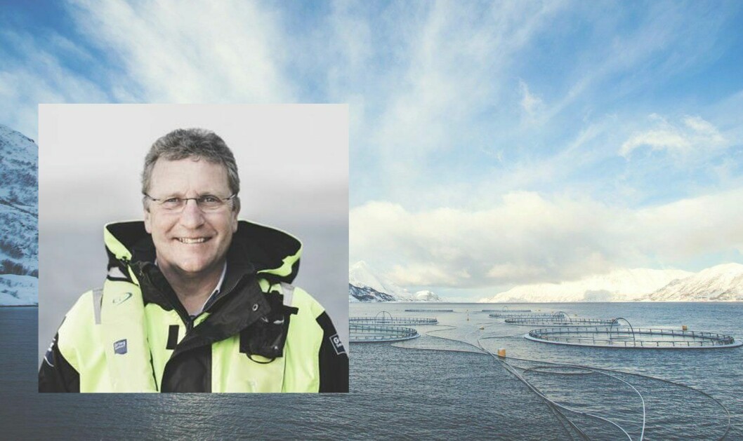 Konsernsjef i Grieg Seafood, Andreas Kvame, forteller selskapet nå sikter mot 150 000 tonn.