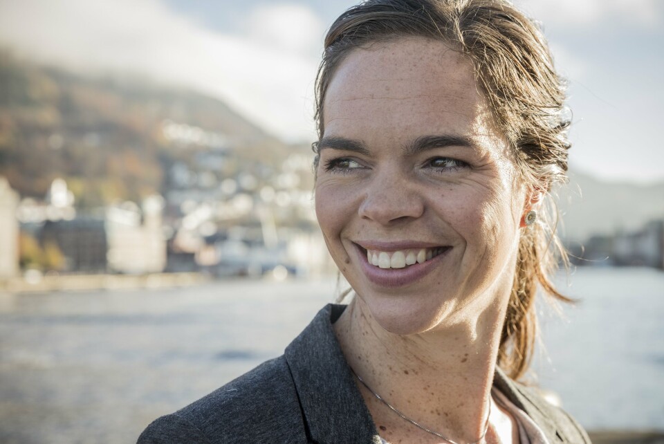 Lise Andreasen, senior produktsjef EWOS vekstfôr i Cargill Aqua Nutrition. Foto: Cargill.