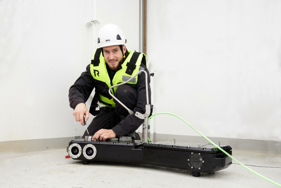 Sven J Kolstø, daglig leder i Optoscale er svært fornøyd med gjennombruddet i det internasjonale markedet. Foto: Optoscale.