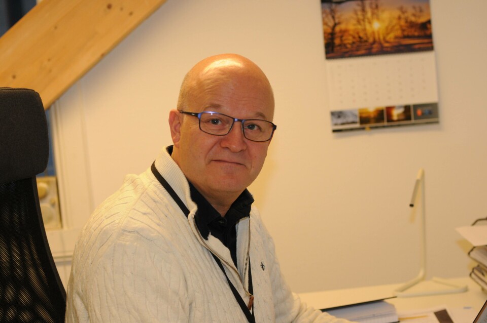 Pål Haldorsen er daglig leder i Seacalx. Foto: Pål Mugaas Jensen.