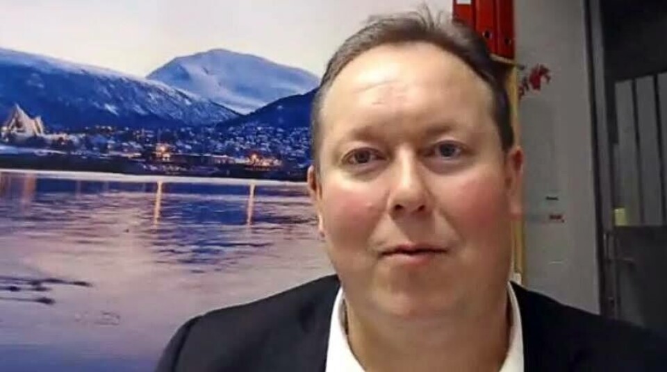 - Et uttrykk for en visjon, sier Aps Jarle Heitmann om havbruksbeslutningen i Tromsø. Foto: Kyst.no - Et uttrykk for en visjon, sier Aps Jarle Heitmann om havbruksbeslutningen i Tromsø. Foto: Kyst.no
