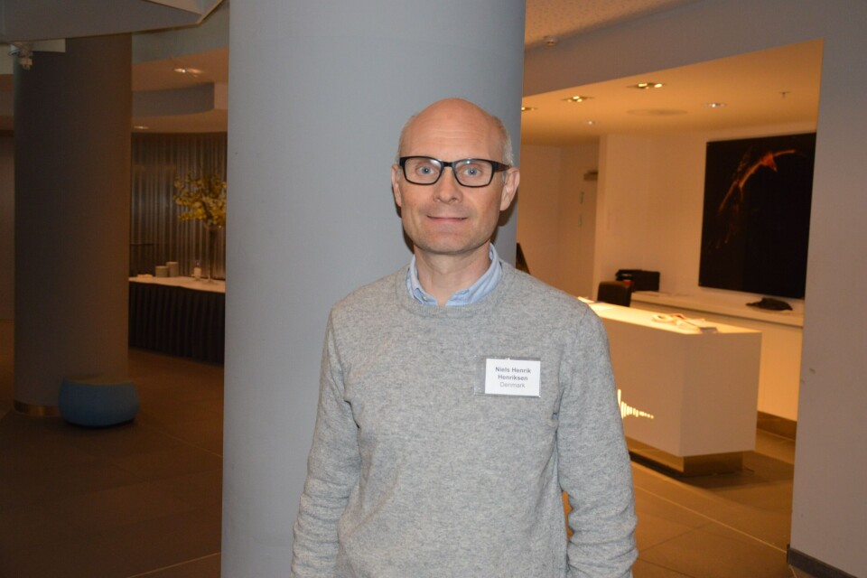 Niels Henrik Henriksen i Dansk Akvakultur. Foto: Therese Soltveit. Niels Henrik Henriksen i Dansk Akvakultur. Foto: Therese Soltveit.