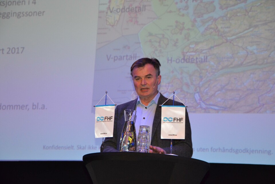 Geir Magne Knutsen fra Bremnes Seashore. Foto: Linn Therese Skår Hosteland.