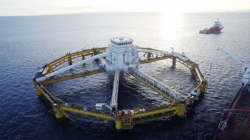 SalMar og Aker - gjennom sitt heleide datterselskap Aker Capital AS - vil på sikt eie henholdsvis 66,6 prosent og 33,4 prosent av SalMar Aker Ocean. Foto: SalMar SalMar og Aker - gjennom sitt heleide datterselskap Aker Capital AS - vil på sikt eie henholdsvis 66,6 prosent og 33,4 prosent av SalMar Aker Ocean. Foto: SalMar