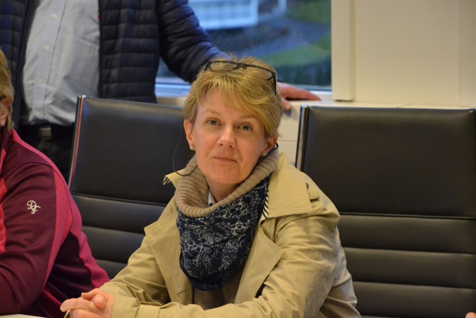 Rådgiver på Bjordal Ungdomsskole, Målfrid Førde mener at ekskursjonen er svært lærerik. Foto: Magnus Petersen.