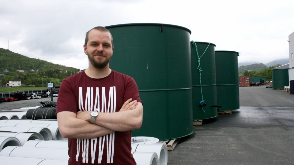 Morten Nielsen, COO Land Based i AKVA group forteller at selskapet opplever stadig større etterspørsel etter sine tjenester, og vil derfor fortsette vekst i Norge. Foto: AKVA Group.