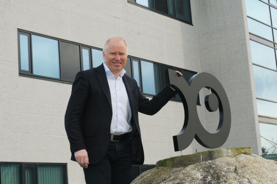 Knut Nesse er CEO i AKVA group. Han melder både om utfordringer, men også at de opplever stor interesse for Tubenot-konseptet. Foto: Pål Mugaas Jensen
