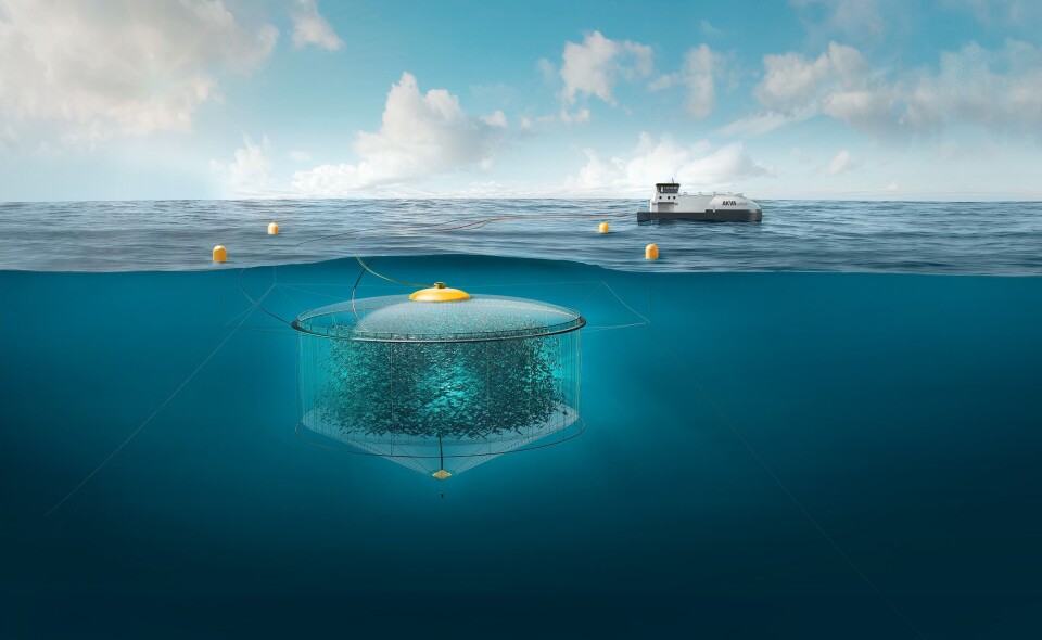 Atlantis Subsea Farming konseptet. Illustrasjon: Atlantis Subsea Farming.