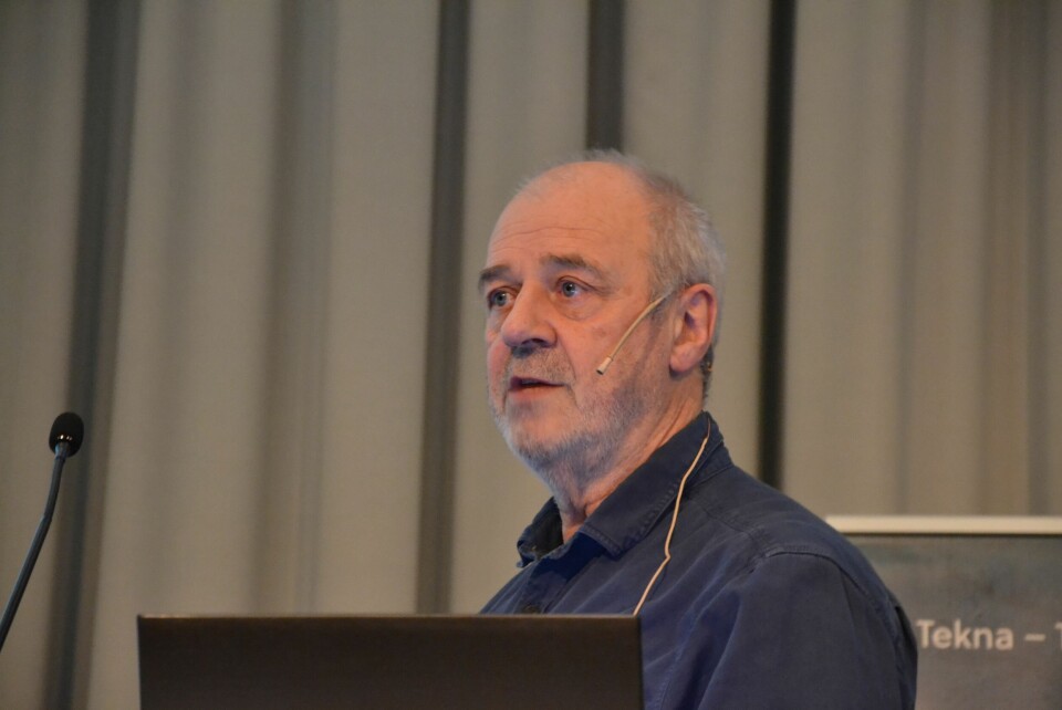 Professor Are Nylund fra Universitetet i Bergen. Foto: Magnus Petersen.