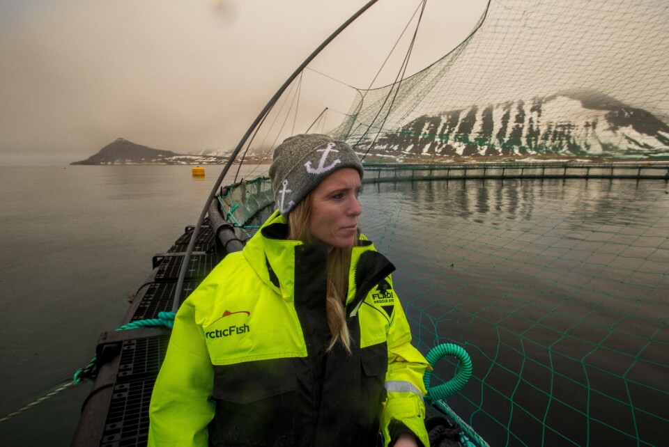 Steinunn Gudny Einarsdottir, Arctic Sea Farm. Foto: Bernhardur Gudmundsson, Artic Sea Farm