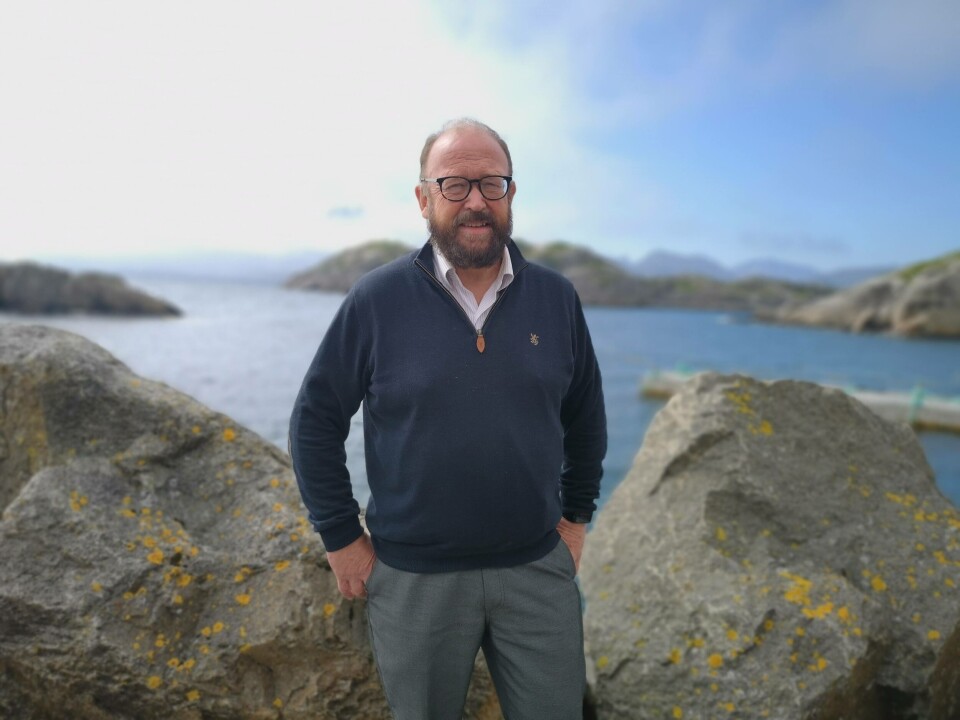 Carl-Erik Arnesen, her under Lofotseminaret som arrangeres av STIM. Foto: Ole Andreas Drønen