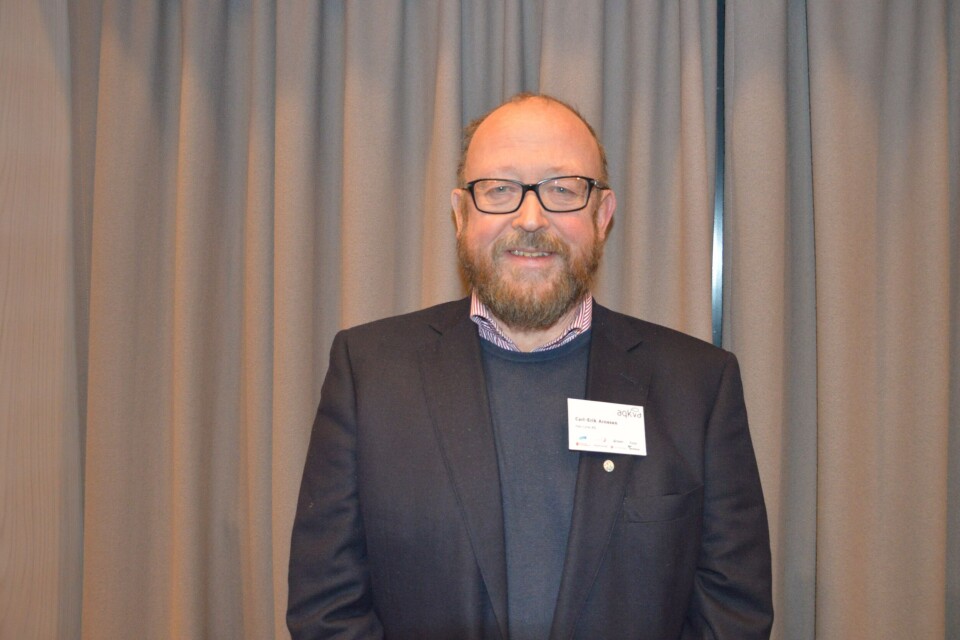 Carl-Erik Arnesen er ny styreleiar i Troland Lakseoppdrett. Foto: Therese Soltveit Carl-Erik Arnesen er ny styreleiar i Troland Lakseoppdrett. Foto: Therese Soltveit