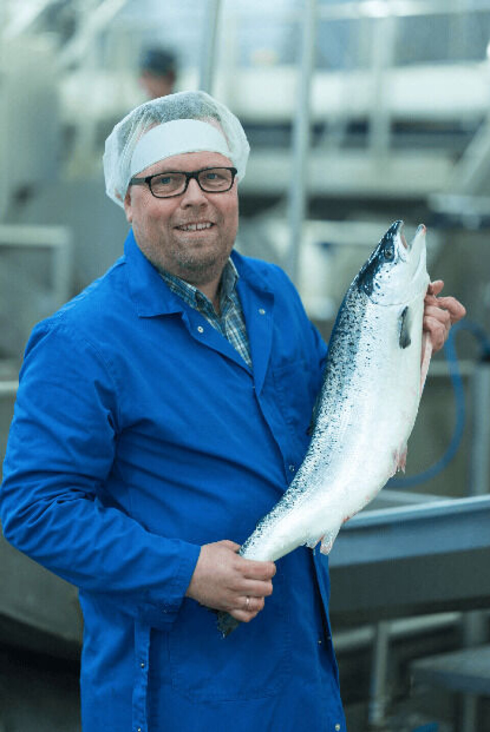 Håvard Høgstad, daglig leder i Arnøy Laks er fornøyd med regnskapstallene for 2017. Foto: Arnøy Laks.