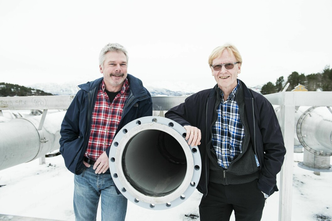 Frank Rånes og Kristian Lillerud fra Flatsetsund Engineering. Foto: Flatsetsund Engineering