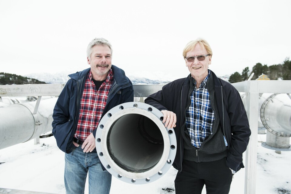 Frank Rånes og Kristian Lillerud fra Flatsetsund Engineering. Foto: Flatsetsund Engineering Frank Rånes og Kristian Lillerud fra Flatsetsund Engineering. Foto: Flatsetsund Engineering