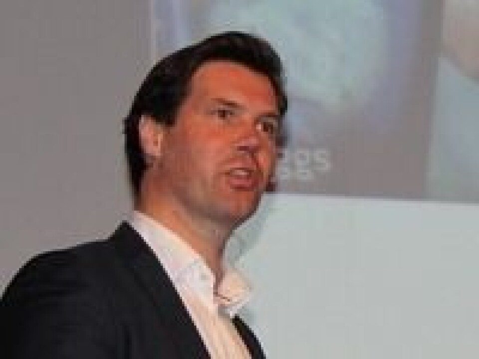 Henning Beltestad betegnet sjømathuset som Europas mest moderne. Foto: Kyst.no