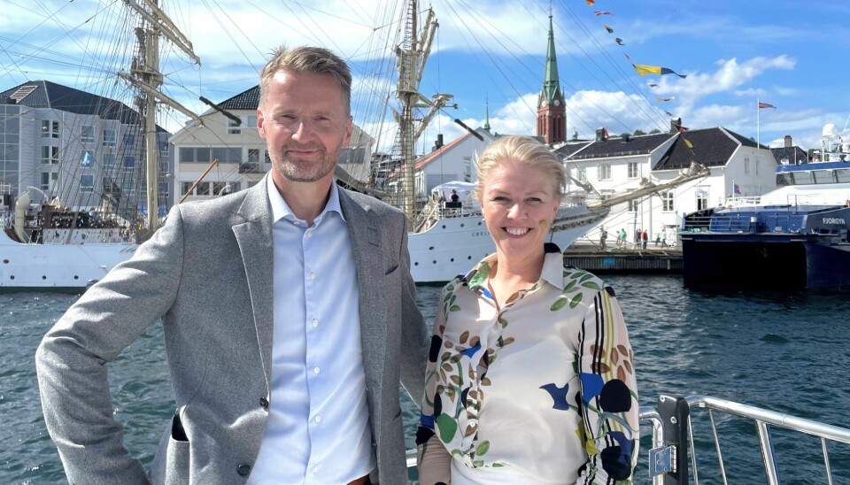 Gunnar Larsen og Siv Remøy-Vangen.