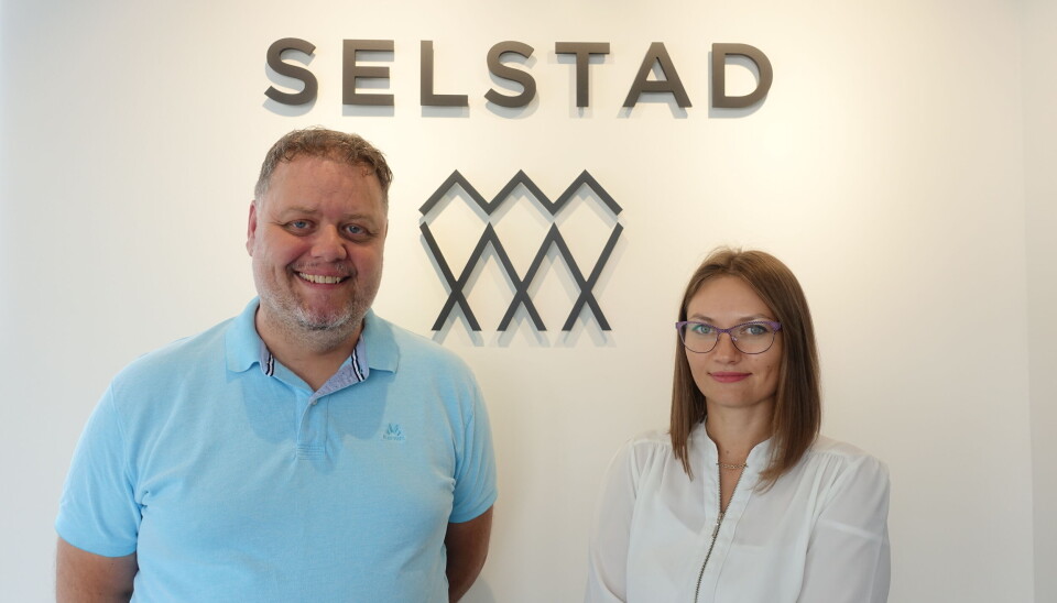 Knut og Marharyta sommer 2022.