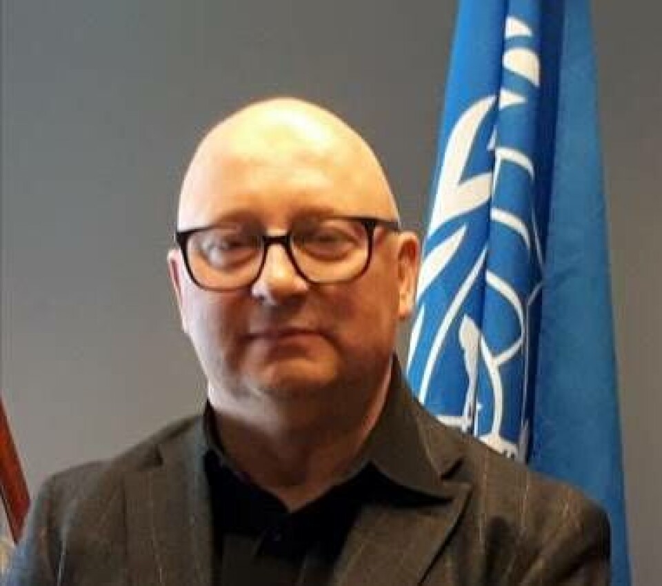 Daglig leder Knut-Erik Rekstad sier Astafjord Slakteri har per i dag har en kapasitet på 120 tonn stor fisk i døgnet, men vil oppskalere til mellom 240-250 tonn. Foto: Privat. Daglig leder Knut-Erik Rekstad sier Astafjord Slakteri har per i dag har en kapasitet på 120 tonn stor fisk i døgnet, men vil oppskalere til mellom 240-250 tonn. Foto: Privat.