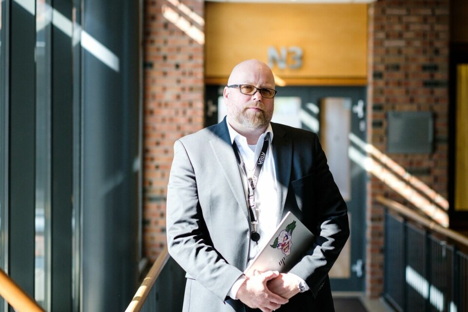 Thomas Tømmernes, leder for IT-sikkerhet Atea Norge. Han sier at i alle situasjoner hvor løsepenger er involvert, så er det kritisk med en robust back-up-løsning som angriper ikke kan få tak i, slette eller sabotere.  Foto: Atea Norge