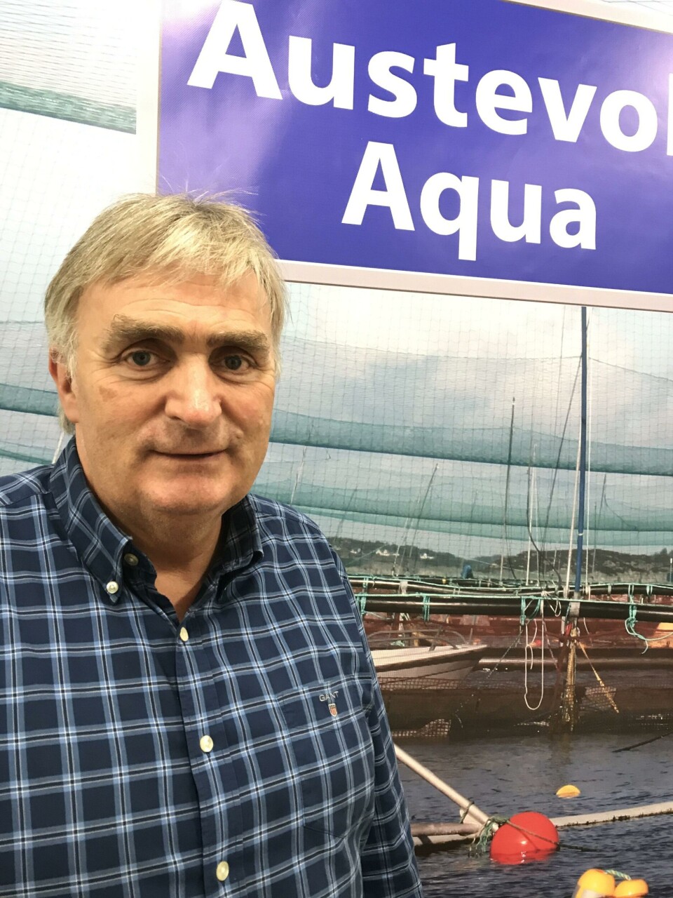 Daglig leder Lars Egil Økland i Austevoll Aqua har stor tro på vekst i havbruksmarkedet. Foto: privat.