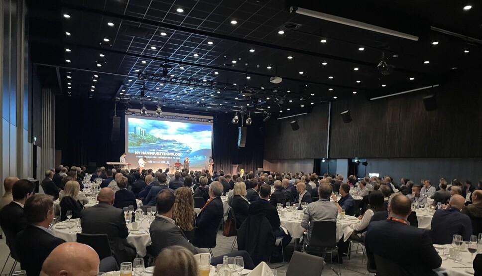 Konferansen Aquanext forrige gang det ble arrangert.