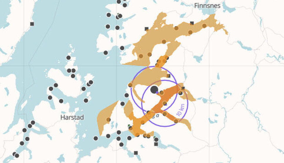 Det er mistanke om ILA ved lokalitet Mjøsund Vest.