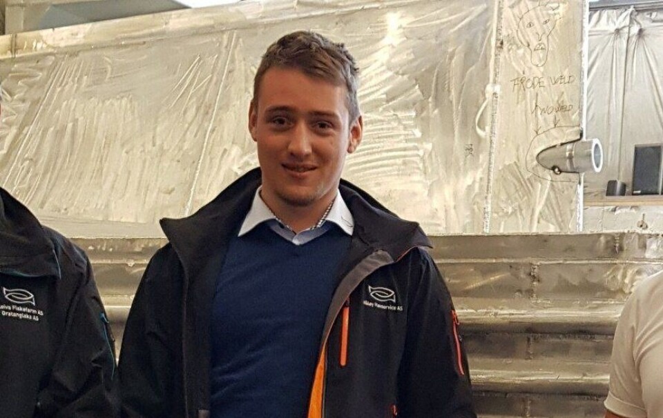 Remi Rønning er daglig leder i Håløy Havservice. Foto: Camilla Kvaløsæter, Folla Maritime Service.