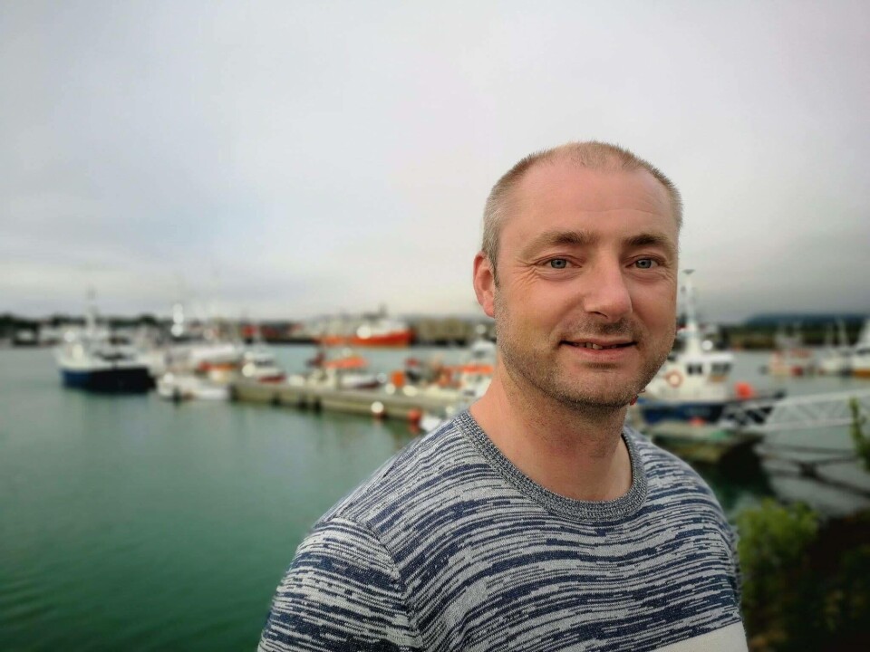 Administrerende direktør i Sjømatbedriftene er fornøyd med penger til havforskning og algeovervåkning. Foto: Håvard Holmøy.